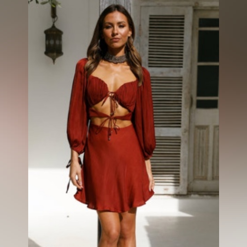 Chocolate Mini Dress